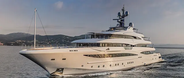 Cloud 9 at the Monaco Yacht Show: Immense in her details and superb in her design. - CRN news image