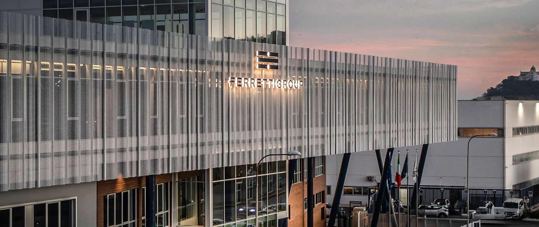 Ferretti Group Superyachts Yard in Ancona: new executive offices and hospitality areas for the metal superyachts division, an expression of bespoke philosophy. - CRN news image