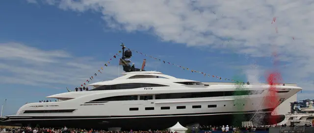 Today CRN is celebrating the launch of “Yalla” a superyacht of 73 m, symbol of Made in Italy excellence - CRN news image