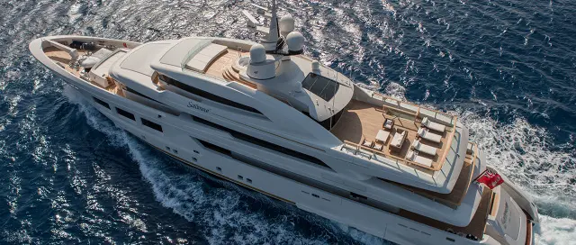 M/Y CRN Saramour world premiere at the Monaco Yacht Show - CRN news image