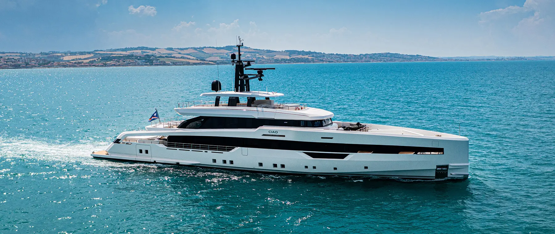 CRN delivers the M/Y CIAO superyacht. - CRN news image