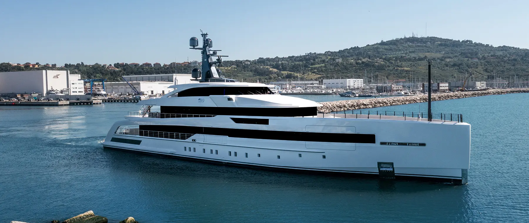 CRN delivers the M/Y RIO superyacht. - CRN news image