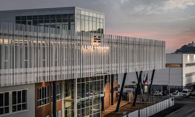 Ferretti Group Superyachts Yard in Ancona: new executive offices and hospitality areas for the metal superyachts division, an expression of bespoke philosophy. - CRN news image