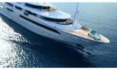M/Y CHOPI CHOPI 80 m co-protagonist of the new international commercial for the Fiat 500 - CRN news image