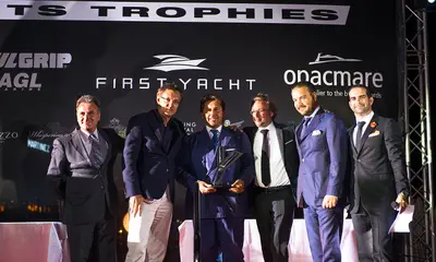 CRN's M/Y Yalla is awarded at the 'Invictus Yachts Trophies' - CRN news image
