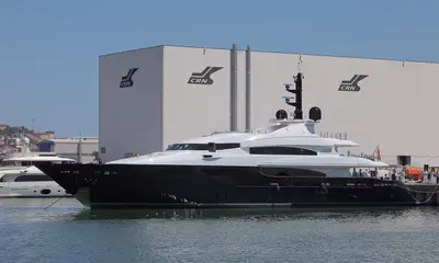 New launch for CRN: the 'Eight', the first refit of a CRN yacht, is back in the sea - CRN news image