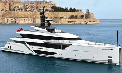 M/Y Comfortably Numb is the perfect blend of bespoke design and sophisticated naval engineering by CRN. - CRN news image