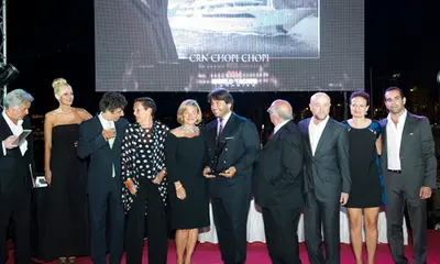 M/Y CRN Chopi Chopi wins at "World Yacht Trophy" 2014 - CRN news image