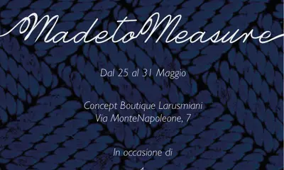Larusmiani and CRN present 'Made to Measure' - CRN news image