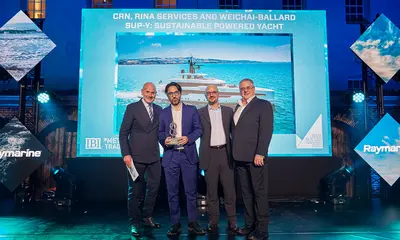 CRN’s SuP-Y project wins at the 2023 Boat Builder Awards. - CRN news image