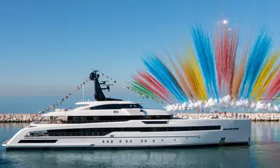 CRN launches M/Y RIO superyacht an icon of creativity and bespoke quality. - CRN news image