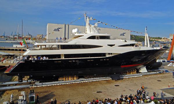 A new christening for CRN the 60-metre "Blue Eyes" mega-yacht - CRN news image