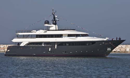 CRN launches the megayacht Navetta 43 "Lady Trudy" - CRN news image