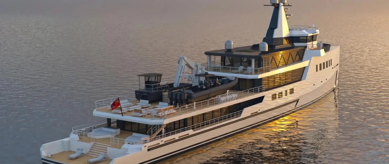 Custom DY 75 Hybrid - Damen Yachting official image