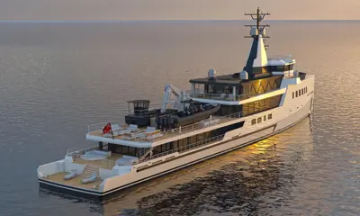Custom DY 75 Hybrid - Damen Yachting official image