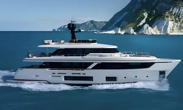 Custom Line Navetta 30 €7.8m reduction — Royal Yacht International official image