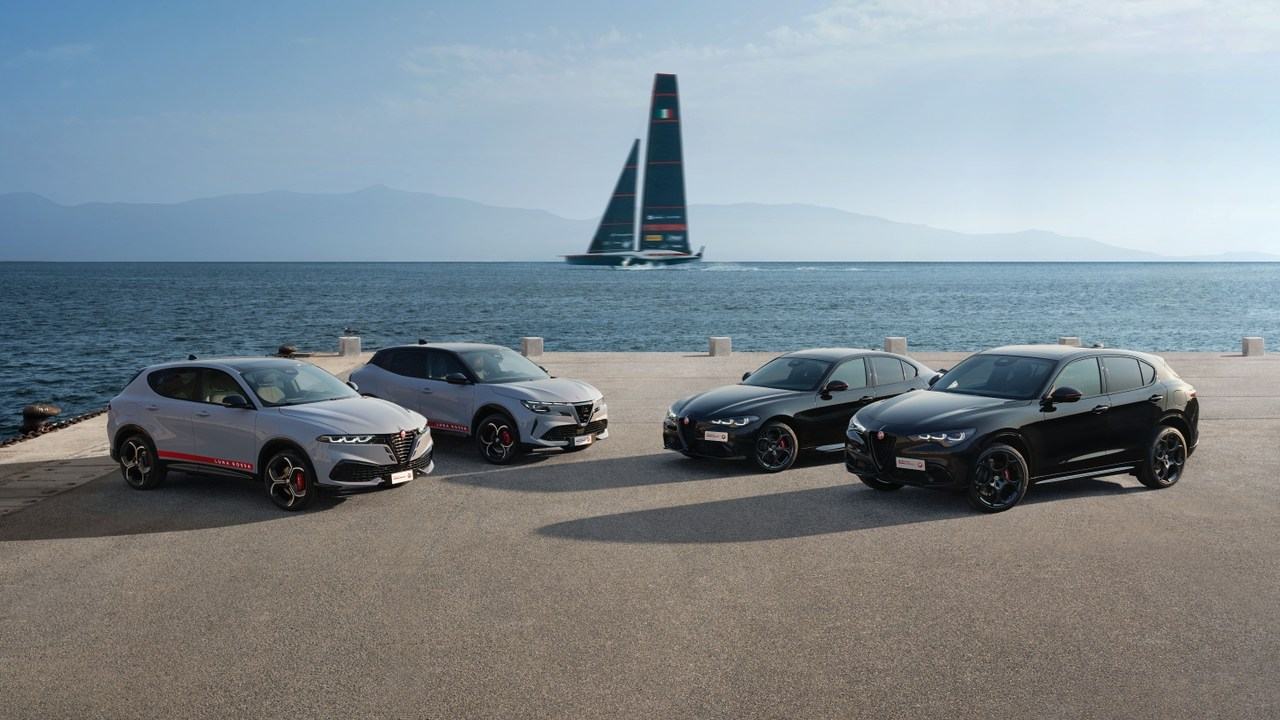 Alfa Romeo Launches Luna Rossa-Inspired Special Series in Naples — official Philipp Rupprecht / Luna Rossa Team image