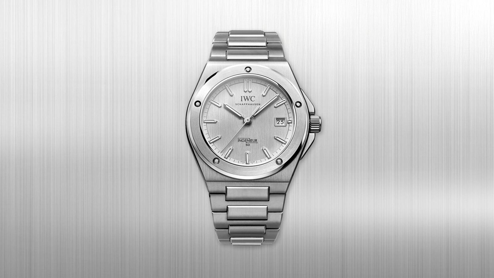 IWC Marks 50 Years of Gérald Genta's Ingenieur with Two Limited Editions — official IWC Schaffhausen image
