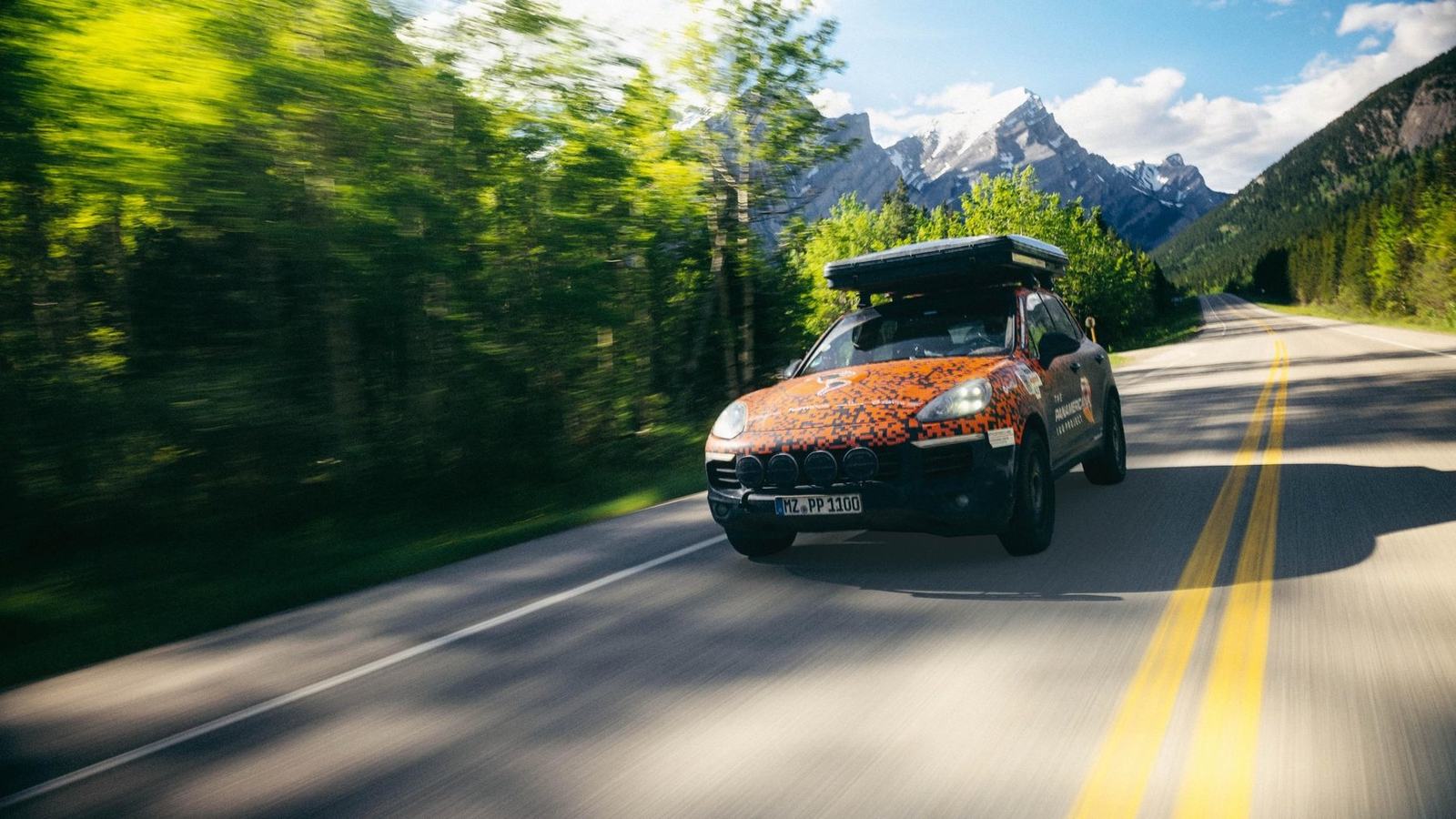 Two Friends Take a Porsche Cayenne 41,600km Across the Americas — official Porsche AG image