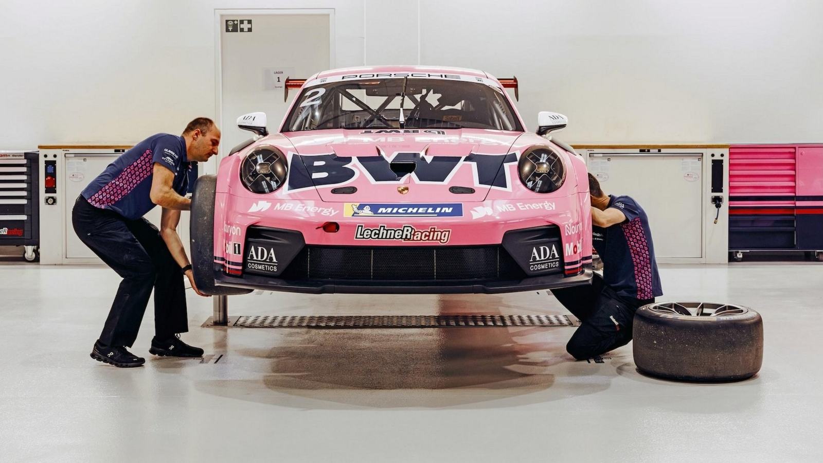 Inside the Lechner Racing Workshop Behind Porsche Cup Competition — official Porsche AG / Lechner Racing image