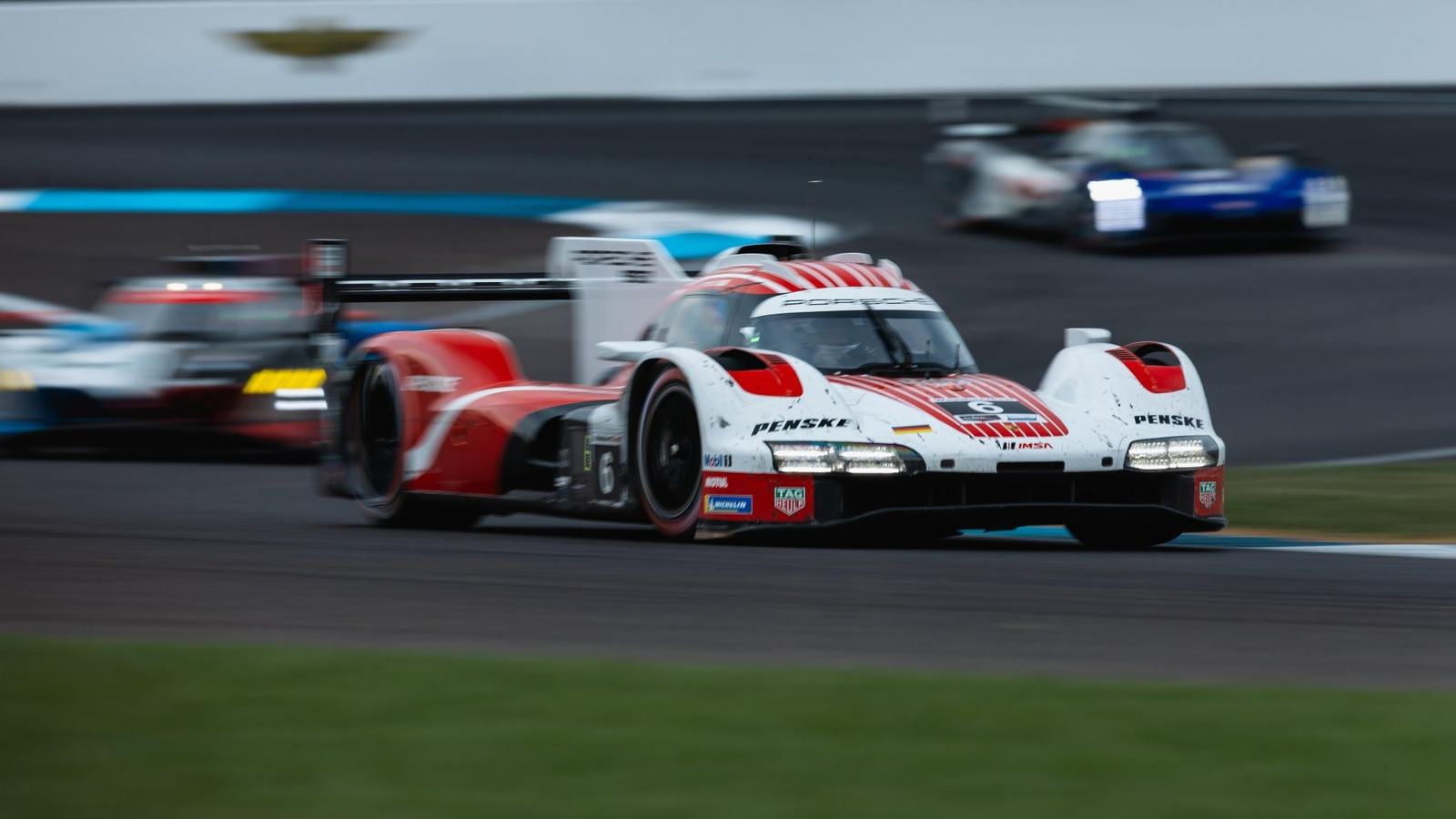 Porsche 963 Returns to IMSA Podium at Indianapolis — official Porsche AG image