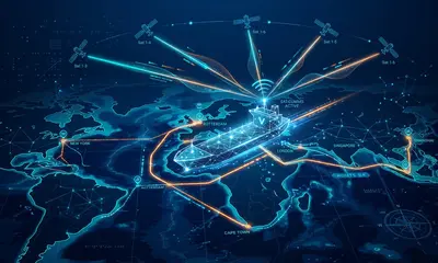 Raymarine NavCloud Connects Bridge Voyage Data with Shore Teams — official Teledyne Raymarine Commercial image
