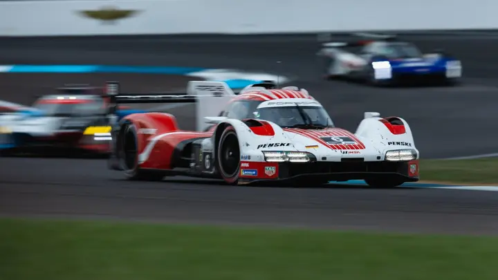Porsche 963 Returns to IMSA Podium at Indianapolis — official Porsche AG image