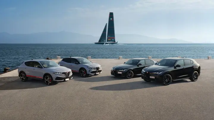 Alfa Romeo Launches Luna Rossa-Inspired Special Series in Naples — official Philipp Rupprecht / Luna Rossa Team image