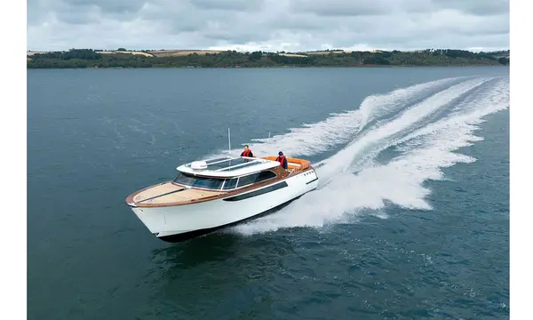 Cockwells Shows 9.8m Four Seasons Limousine Tender in Monaco — official Cockwells / British Marine image