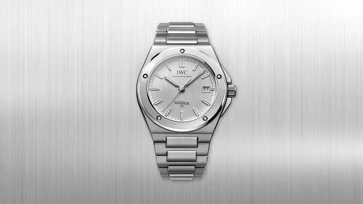 IWC Marks 50 Years of Gérald Genta's Ingenieur with Two Limited Editions — official IWC Schaffhausen image