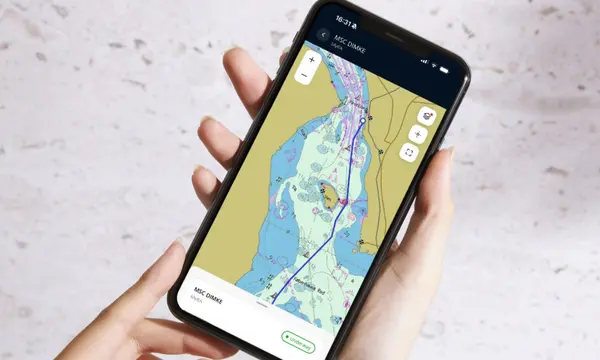 Raymarine Takes Fleet Position and Voyage Monitoring to Mobile — official Teledyne Raymarine Commercial image