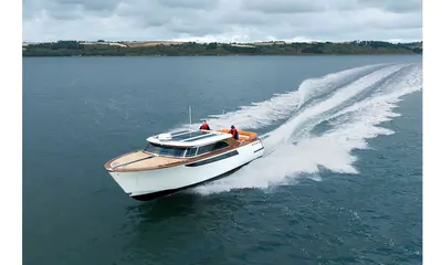 Cockwells Shows 9.8m Four Seasons Limousine Tender in Monaco — official Cockwells / British Marine image