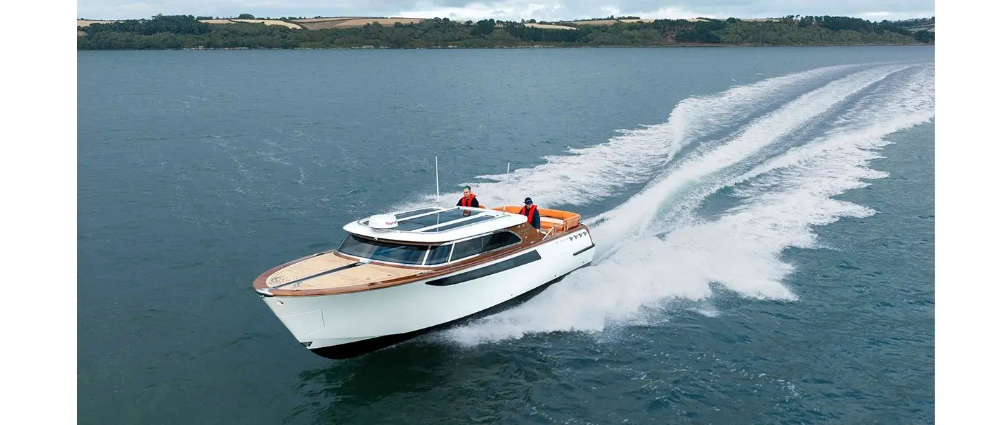Cockwells Shows 9.8m Four Seasons Limousine Tender in Monaco — official Cockwells / British Marine image