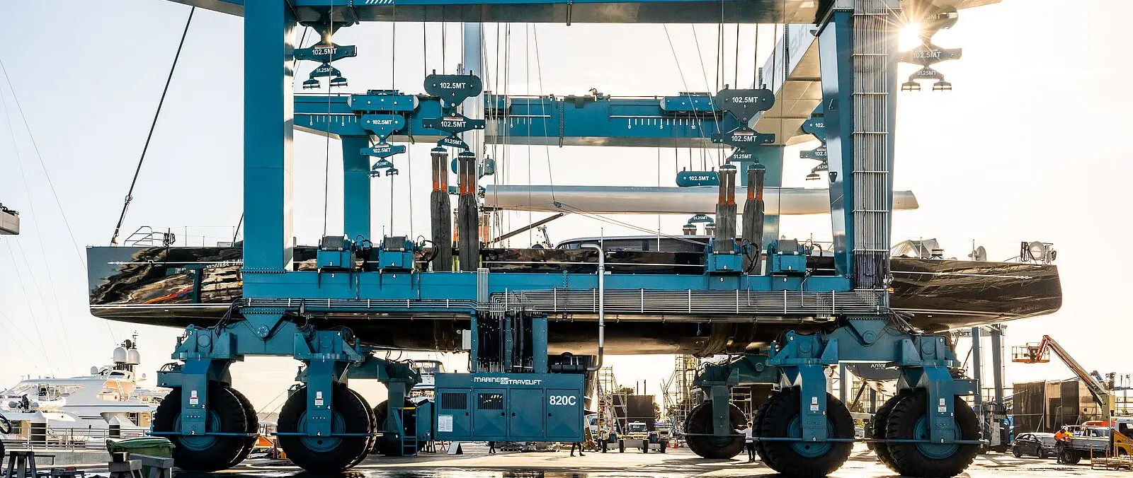 Auckland Positions Orams as a South Pacific Superyacht Refit Base — official Pantaenius / Orams Marine image