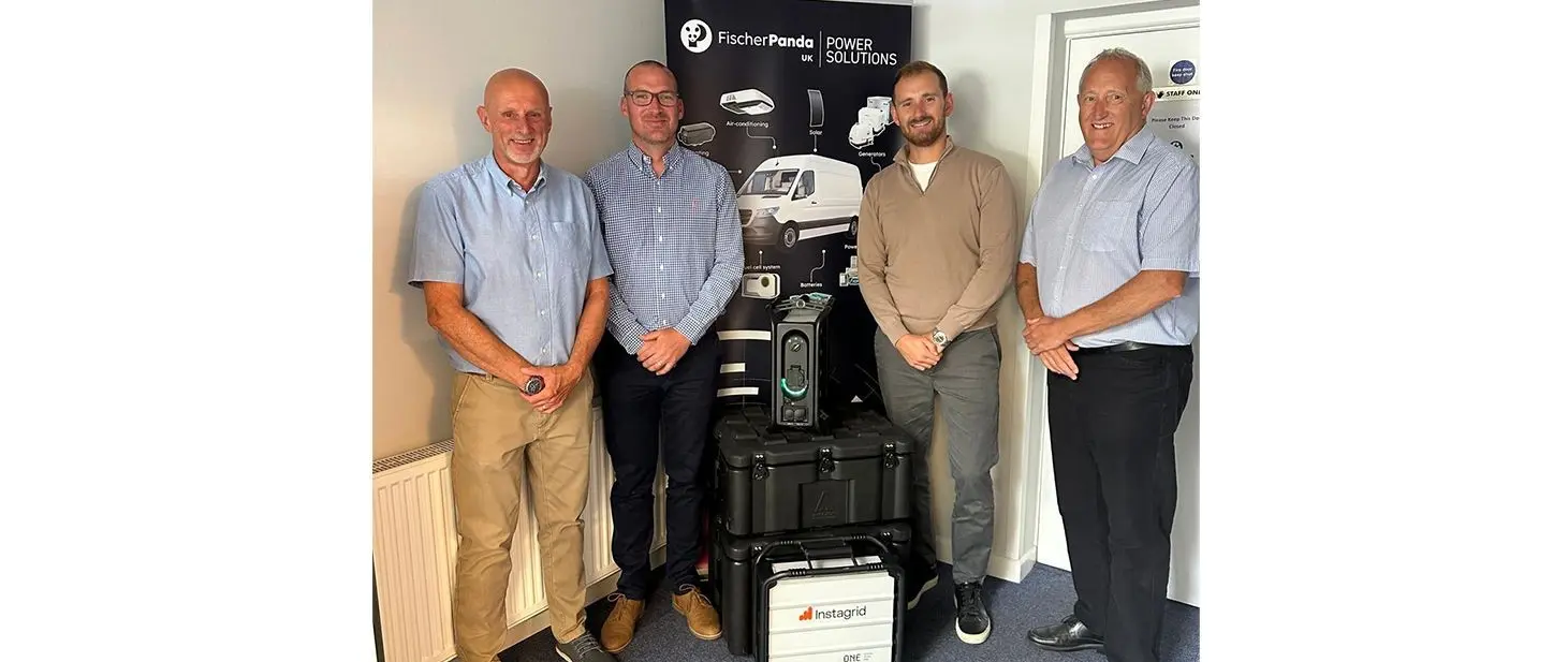 Fischer Panda UK Adds Instagrid Portable Battery Power to Marine Range — official British Marine / original company release image
