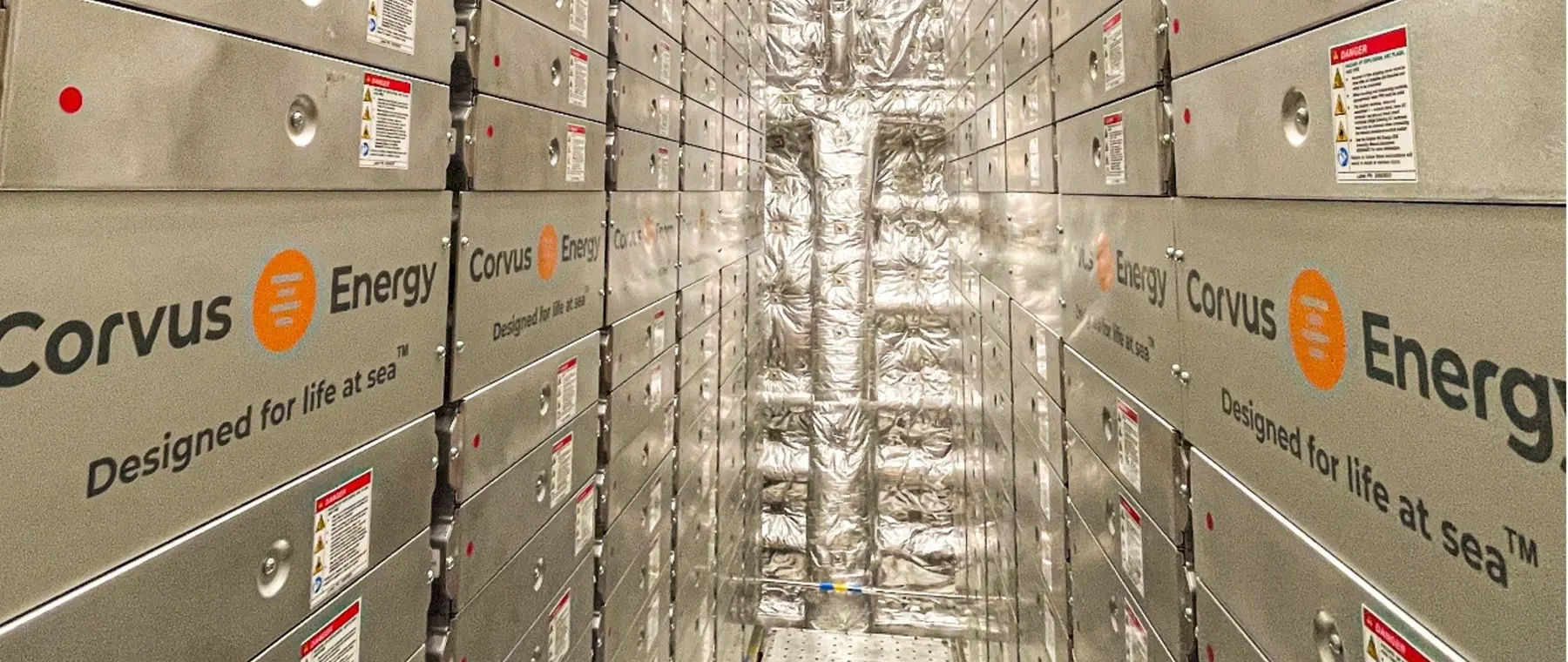 Corvus Dolphin NxtGen Batteries Gain DNV Cybersecurity Type Approval — official Corvus Energy image