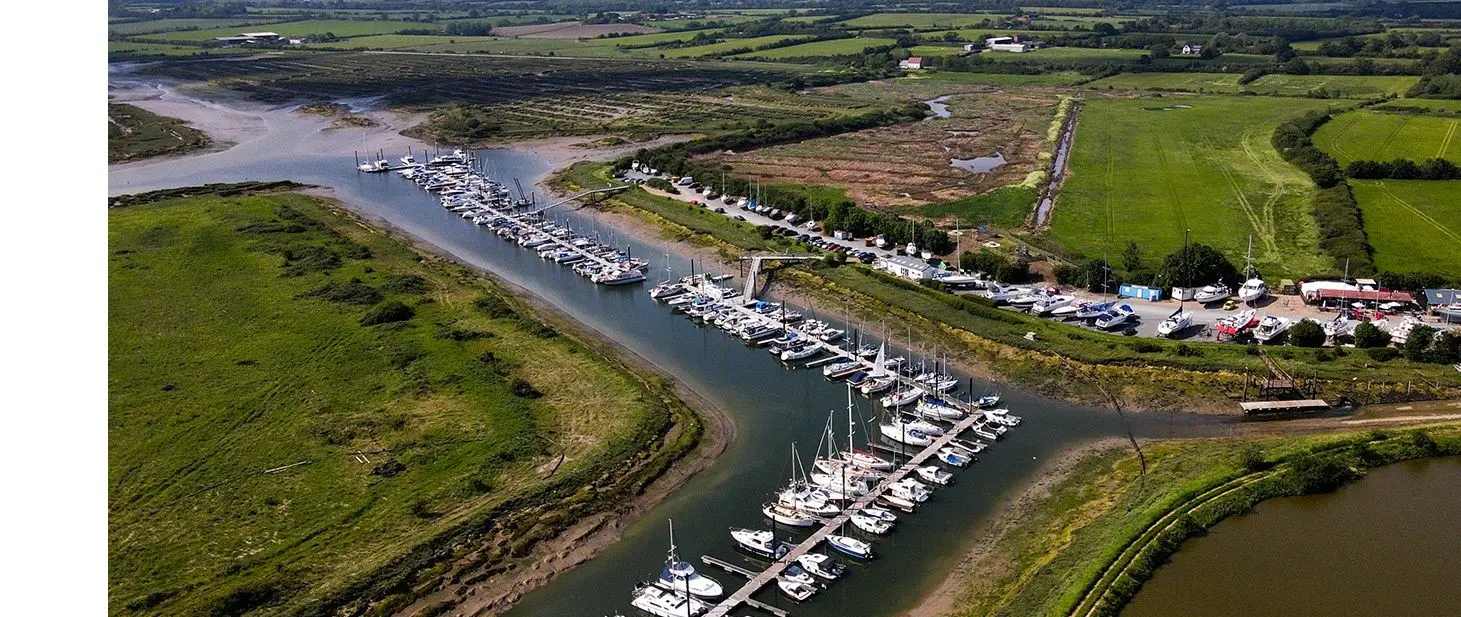 Fambridge Yacht Haven Offers Workshop Space inside Working Boatyard — official British Marine / original company release image