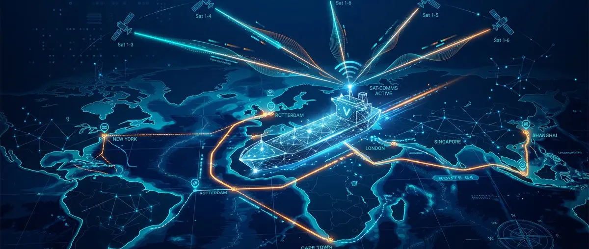 Raymarine NavCloud Connects Bridge Voyage Data with Shore Teams — official Teledyne Raymarine Commercial image
