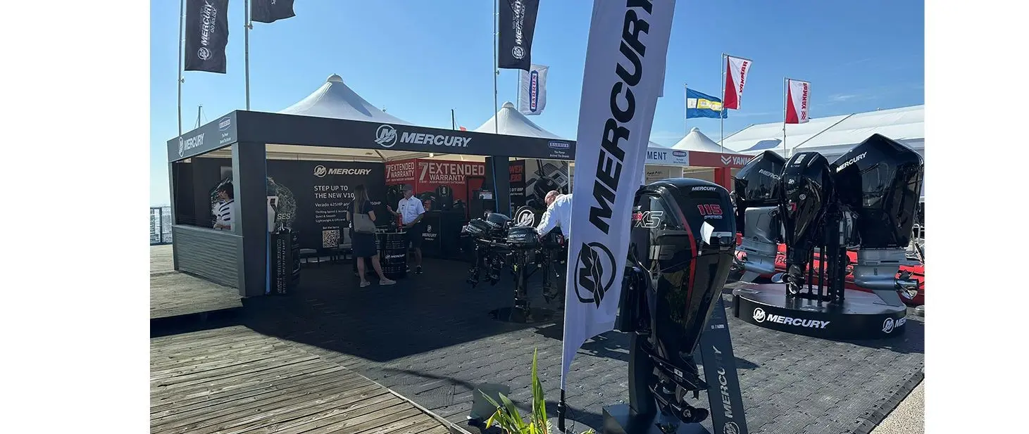 Barrus Displays Mercury and Yanmar Systems at Southampton — official British Marine / original company release image