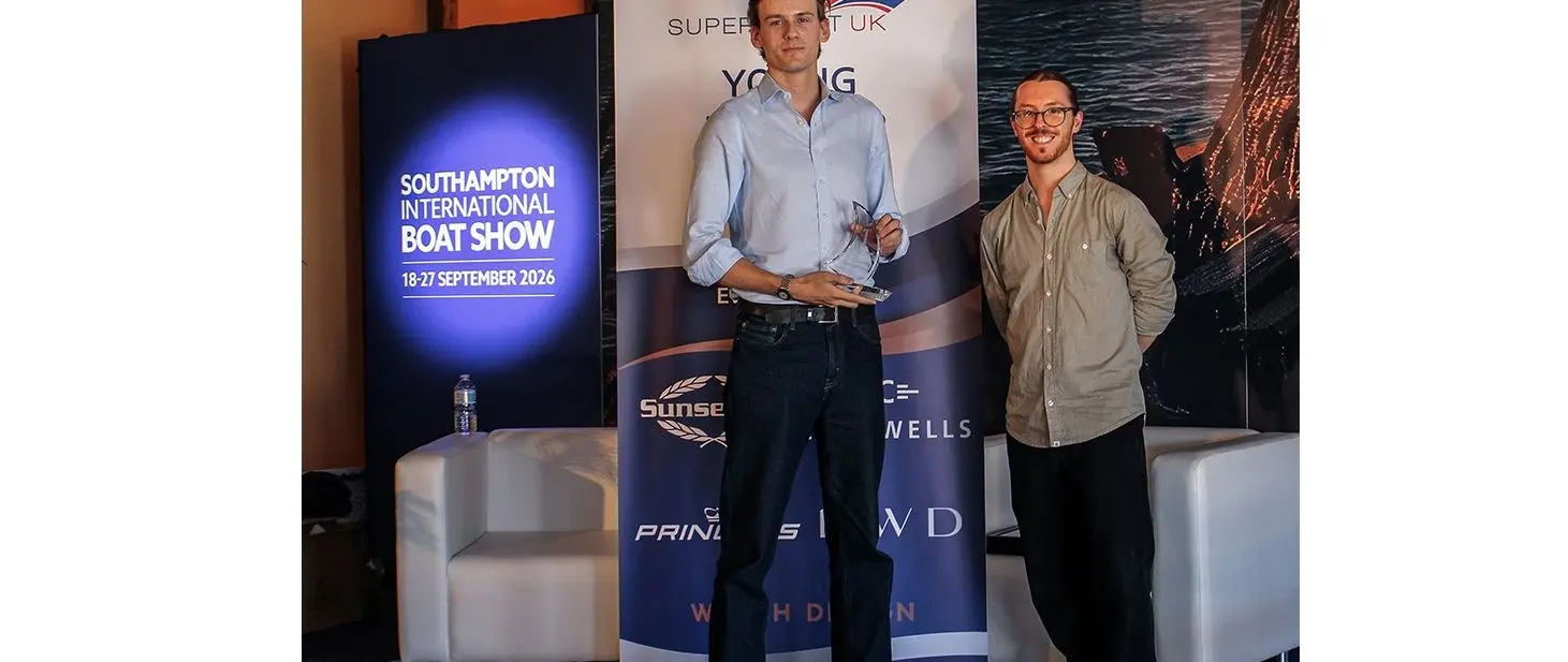 Oliver Weaver Wins 2026 Superyacht UK Young Designer Competition — official British Marine / Superyacht UK image
