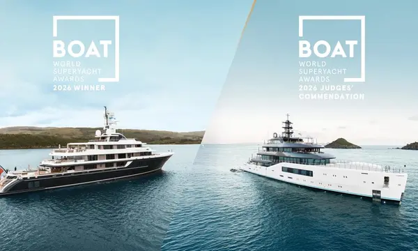 Damen Yachting celebrates double honours at the World Superyacht Awards press image