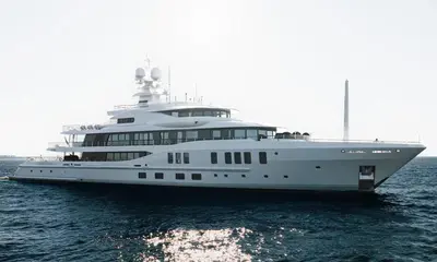 Damen Yachting redelivers Amels 242 SYNTHESIS after refit press image