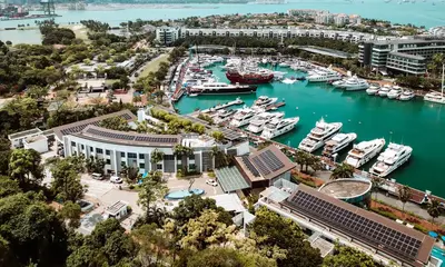 Damen Yachting at Singapore Yachting Festival 2025 press image