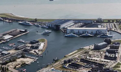 Damen Yachting reports owners returning for refits press image