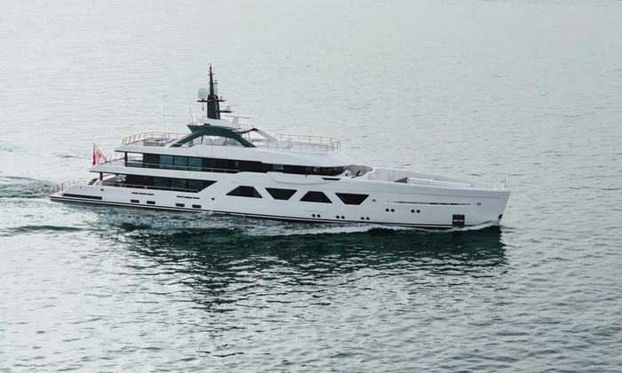 Damen Yachting Delivers ALVA; A New Amels 60 en route to the Mediterranean press image