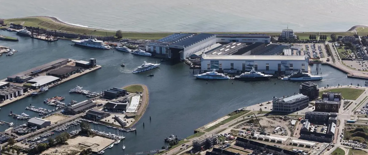 Damen Yachting reports owners returning for refits press image