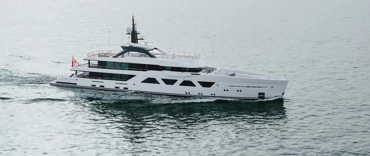 Damen Yachting Delivers ALVA; A New Amels 60 en route to the Mediterranean press image