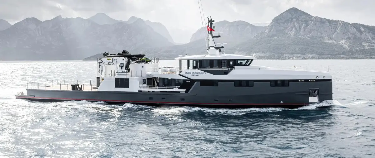 Delivery of the YS 53 BAD COMPANY SUPPORT 175 press image