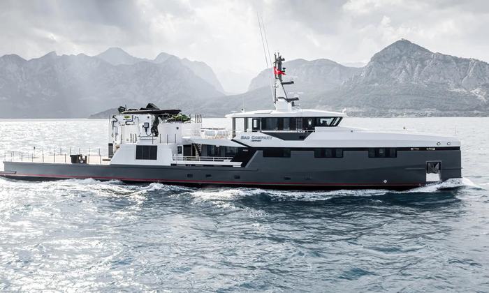 Delivery of the YS 53 BAD COMPANY SUPPORT 175 press image