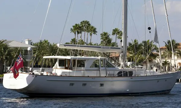 29m Derecktor Sailing Yacht ALTAIR Offered at November Auction — source image